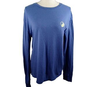 PacSun Smiley Ying Yang T-Shirt Small Purple & Green -Long Sleeve